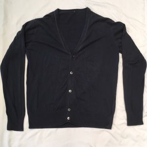 Navy Blue Muji’s S Cardigan